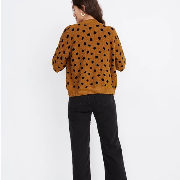Madewell Hillview Cardigan Sweater in Painted Spots M - Picture 3 of 14